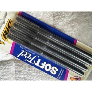 Vintage BIC Soft Feel Ballpoint Pens Black Ink 4-Pack Sealed 1995 USA